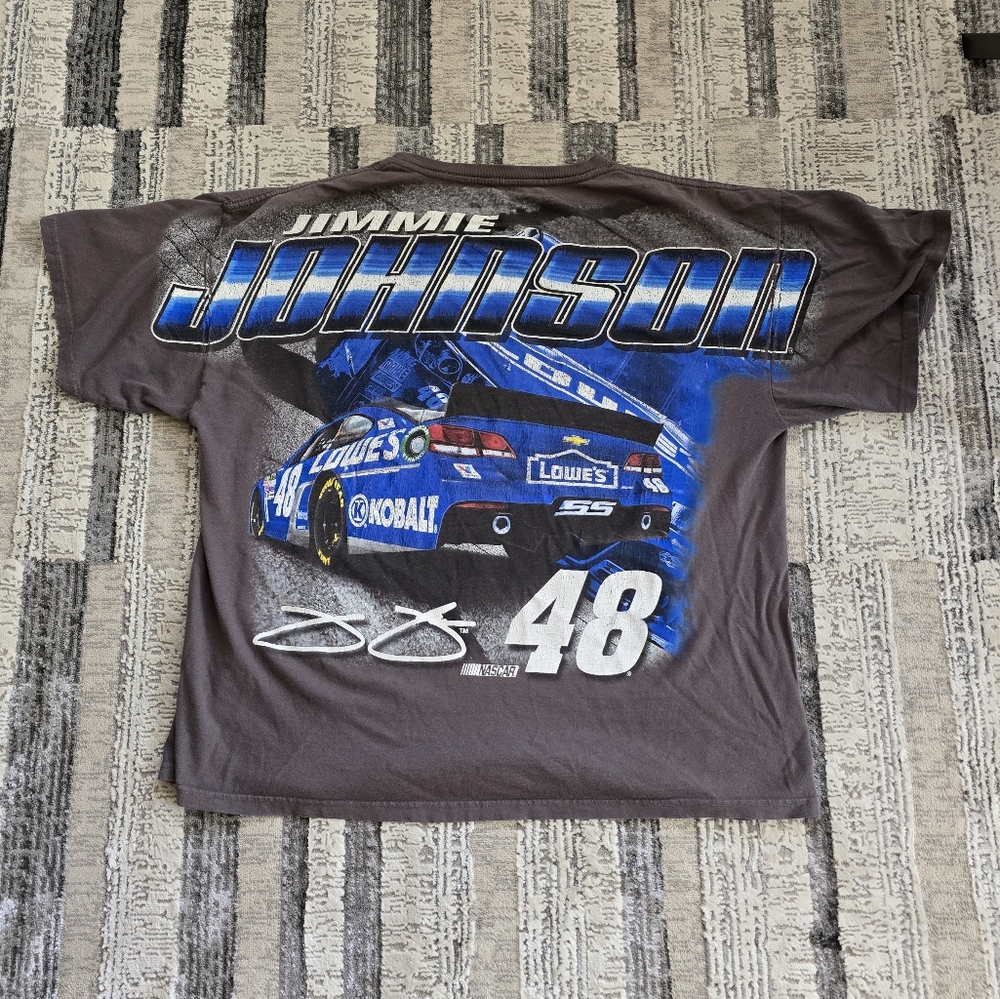 Jimmie Johnson All Over Print Nascar Racing T Shirt